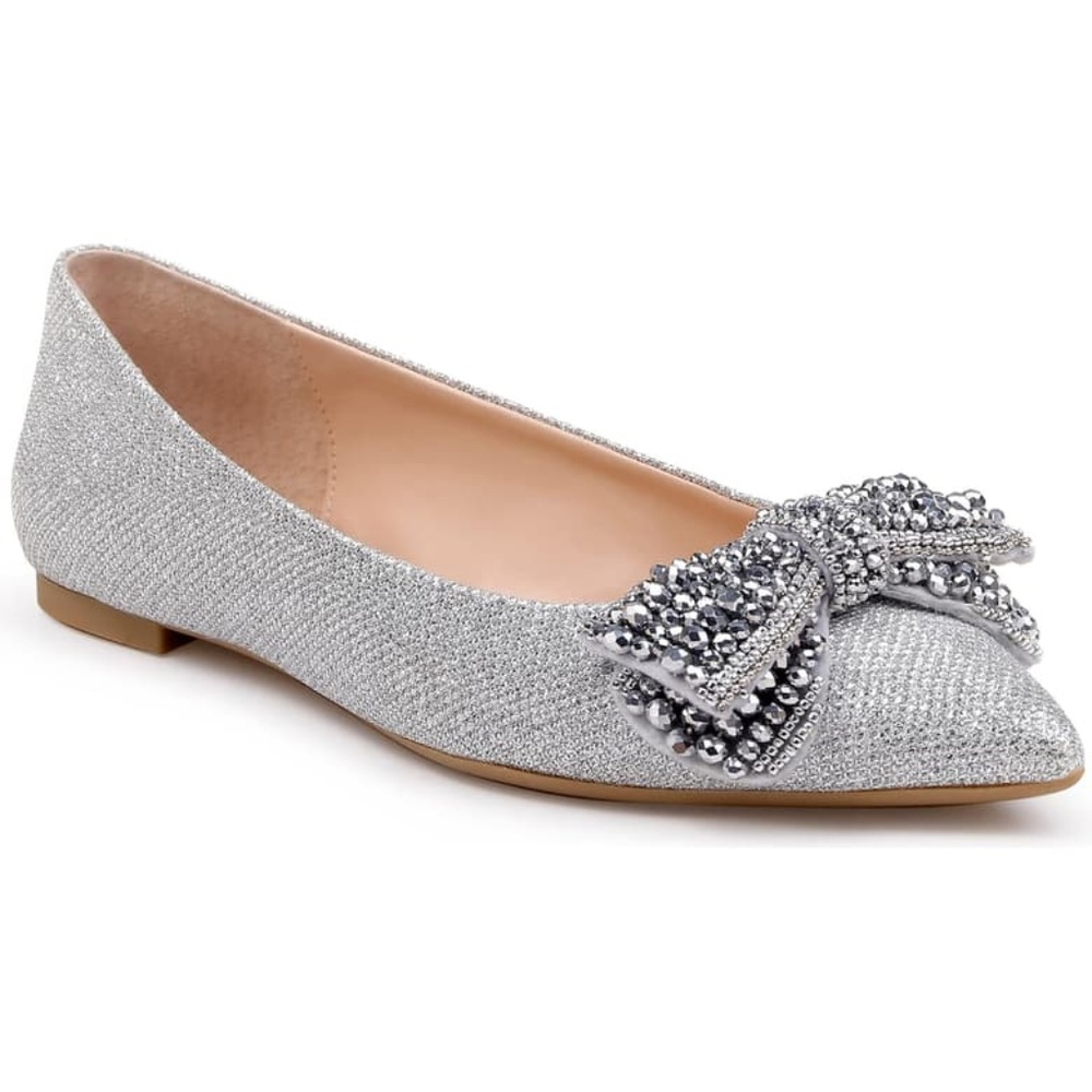 Jewel Badgley Mischka Zanna Flat